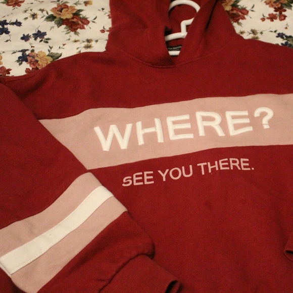 color block hoodie